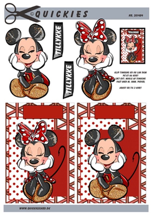 3D Minnie og Mickey
